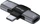 Equip 2-in-1-USB-C-OTG-Adapter, USB-C 3.1 [Stecker] auf 2x USB-C 3.1 [Buchse], PD 100W, grau (133479)