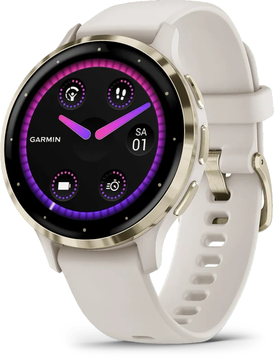 Garmin Venu 3S soft gold/ivory