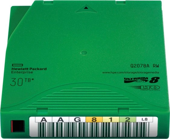 HPE LTO-Ultrium 8 Kassette RW, 12TB/30TB