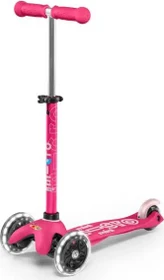 Micro Mini Micro Deluxe LED Kickboard rosa