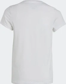 adidas Essentials Big Logo Cotton T-Shirt kurzarm weiß/schwarz (Junior)
