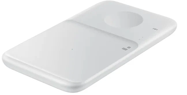 Samsung Wireless Charger Duo mit Travel Adapter weiß