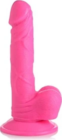XR Brands POP Dildo with Balls 16.5cm rosa