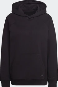 adidas ALL SZN Fleece Boyfriend Hoodie schwarz (Damen)