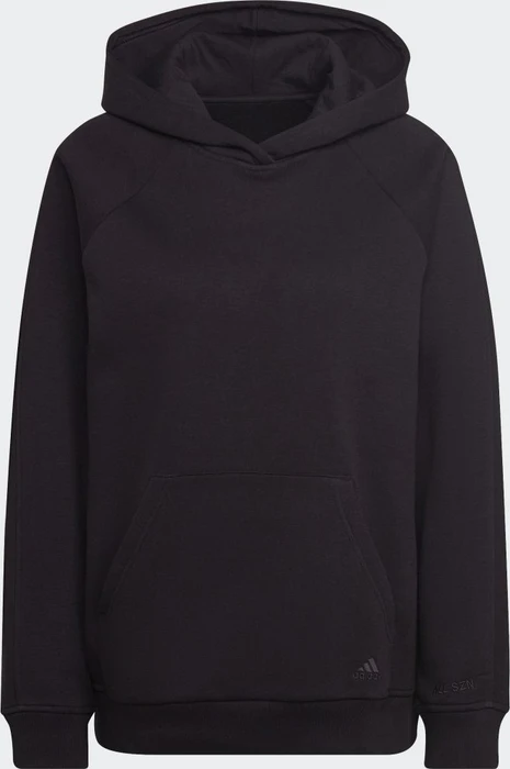 adidas ALL SZN Fleece Boyfriend Hoodie schwarz (Damen)