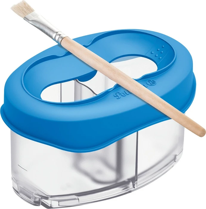 Pelikan Wasserbecher für Space+ und K12, blau/transparent