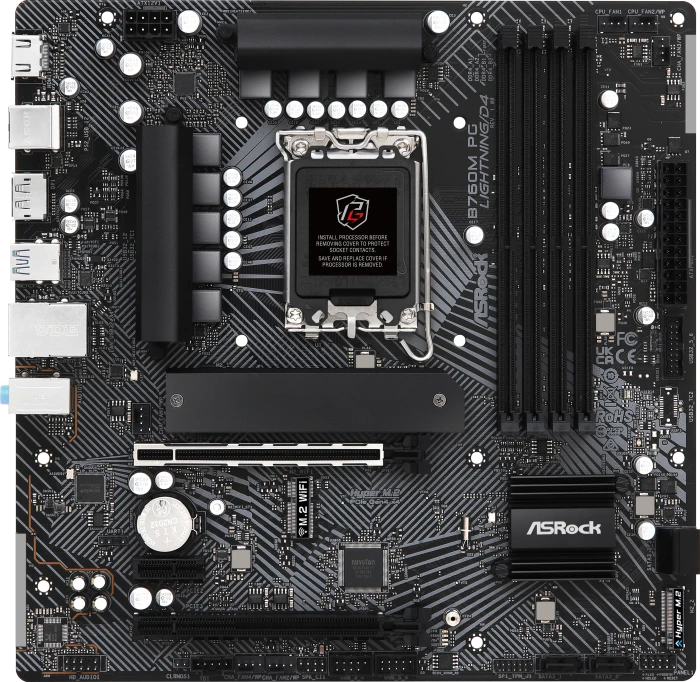 ASRock B760M PG Lightning/D4 (Intel 1700)