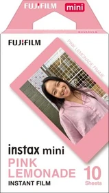 Fujifilm instax mini Sofortbildfilm Pink Lemonade, 10 Aufnahmen