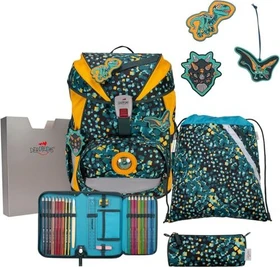 DerDieDas ErgoFlex Dino Time Schulrucksack-Set, 5-tlg.
