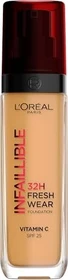 L'Oréal Infaillible 32H Fresh Wear Make-Up Foundation 315 warm medium LSF25, 30ml