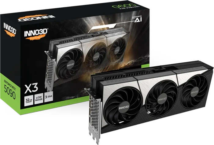 INNO3D GeForce RTX 5090 X3, 32GB GDDR7, HDMI, 3x DP