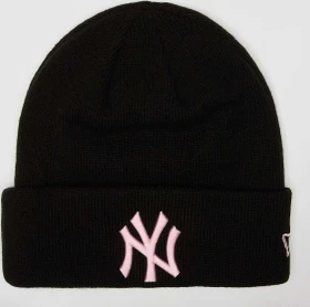 New Era New York Yankees Essential Cuff Beanie schwarz