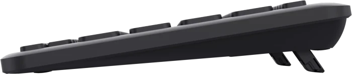 Trust Lyra Compact Wireless Keyboard, schwarz, USB/Bluetooth, US