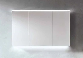 Geberit Option Plus Spiegelschrank mit Beleuchtung 120cm, 3 Türen