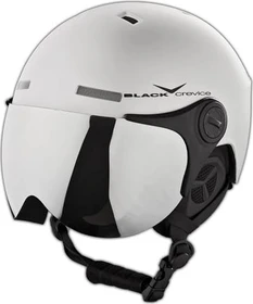 Black Crevice Saalbach Helm matt silber/schwarz