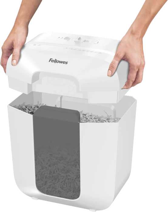 Fellowes Powershred LX25 weiß, 4x37mm