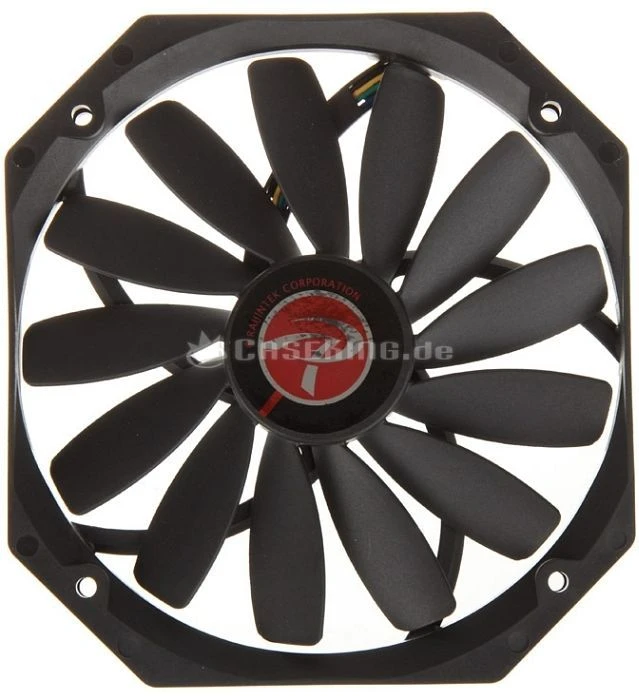 Raijintek Aeolus Alpha, schwarz, 140mm