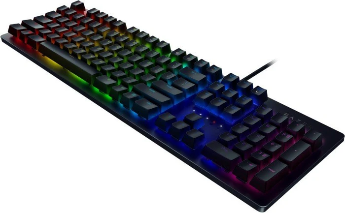 Razer Huntsman, Classic Black, Razer Clicky Optical PURPLE, USB, DE