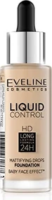 Eveline Cosmetics Liquid Control HD 24H Foundation 015 light vanilla, 32ml