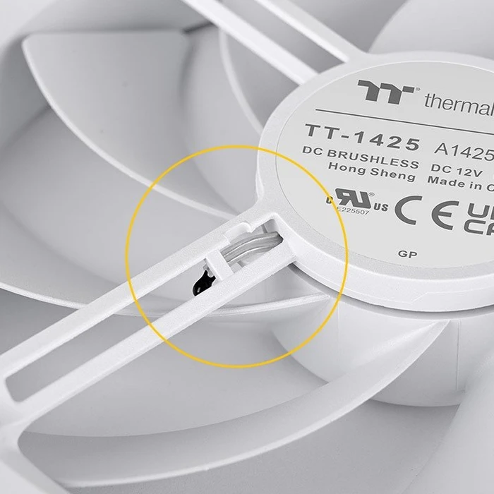 Thermaltake TS140 EX RGB, weiß, 140mm, 3er-Pack