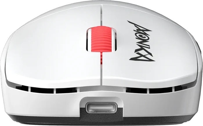 Marvo Monka Prime G997W Lightweight Tri-Mode Wireless Mouse weiß, USB/Bluetooth