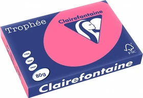 Clairefontaine Trophée Universalpapier matt fuchsia, A3, 80g/m², 500 Blatt