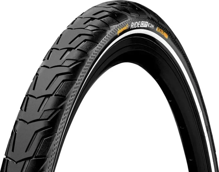 Continental Ride City 28x1.625" Reifen black/brown reflex