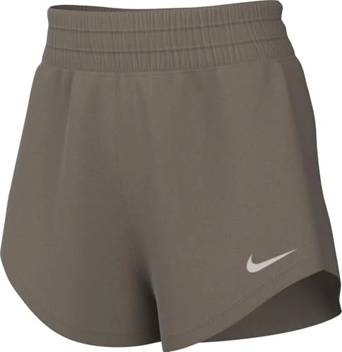 Nike One Dri-FIT Hose kurz mink brown (Damen)
