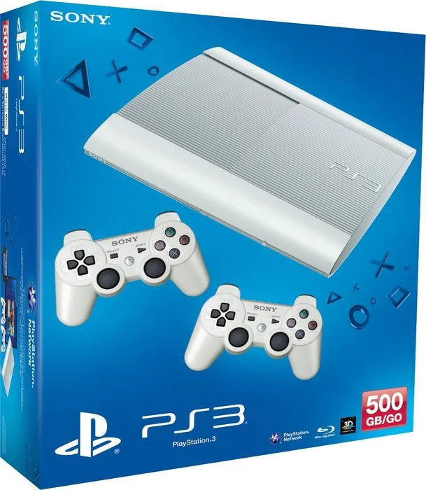 Sony PlayStation 3 Super Slim - 500GB weiß