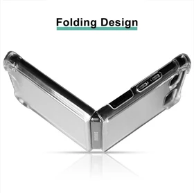 Cyoo Ultra Slim Cover für Samsung Galaxy Z Flip transparent