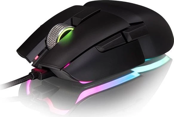 Thermaltake Argent M5 RGB Gaming Mouse, schwarz, USB