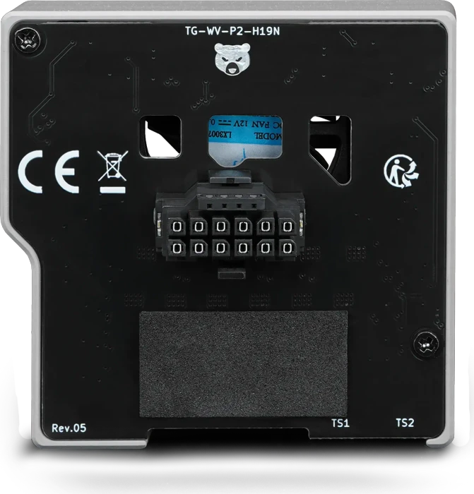 Thermal Grizzly WireView Pro II GPU Normal, 90°, 12V-2x6, Sense-Pins an der Oberseite, White Edition, weiß