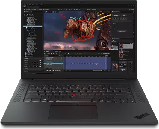 Lenovo ThinkPad P1 G6, Core i9-13900H, 32GB RAM, 1TB SSD, RTX 2000 Ada Generation, DE