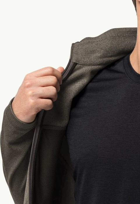 Jack Wolfskin Fortberg FZ Jacke cold coffee (Herren)