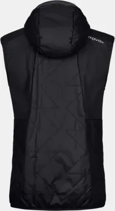 Ortovox Swisswool Piz Boé Funktionsweste black raven (Herren)