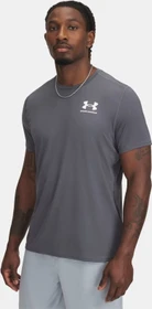 Under Armour HeatGear Fitted Funktionsshirt kurzarm castlerock/white (Herren)