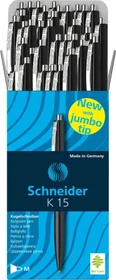 Schneider K15 M Kugelschreiber schwarz, 50er-Pack