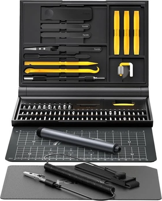 Fanttik E1 NEX Handwerkzeugset inkl. Werkzeugbox, 64-tlg.