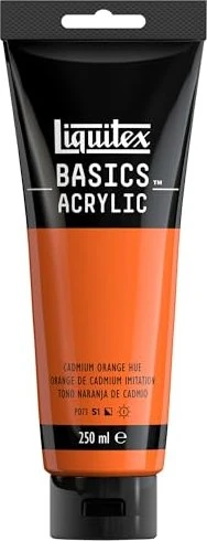 Liquitex Basics Acrylic cadmium orange hue, 250ml
