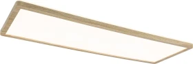 Paulmann Atria Shine Backlight LED Panel 580x200 3000K eckig 22W holzoptik