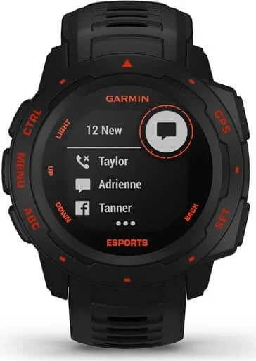 Garmin Instinct Esports black/lava