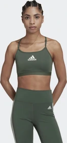adidas Aeroreact Training Light-Support Sport-BH green oxide (Damen)