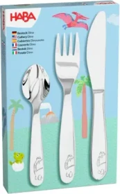 HABA Dino Kinderbesteck-Set, 3-tlg.