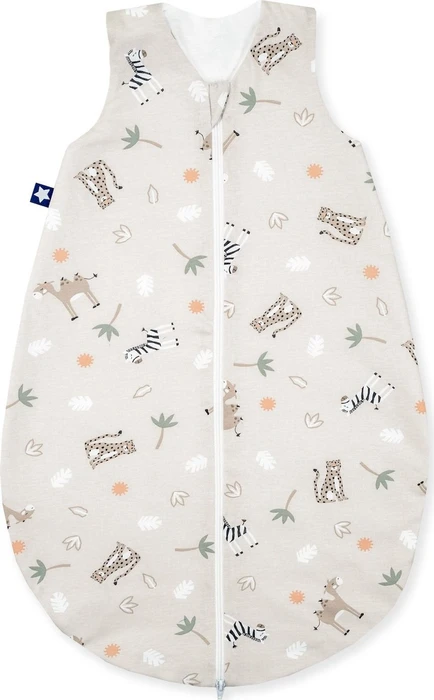 Julius Zöllner Jersey Sommer-Schlafsack Gr.68/74, 0.5TOG, 6-9M savanne beige