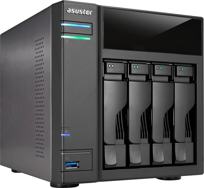 Asustor AS204TE, 1GB RAM, 1x RJ-45 1000Base-T, 2x USB-A 3.0