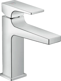 Hansgrohe Metropol Waschbeckenarmatur 110 mit Push-Open Ablaufgarnitur chrom