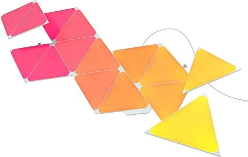 nanoleaf Shapes Triangles Smart Lighting LED Panel Starterkit 1.5W, 15 Stück