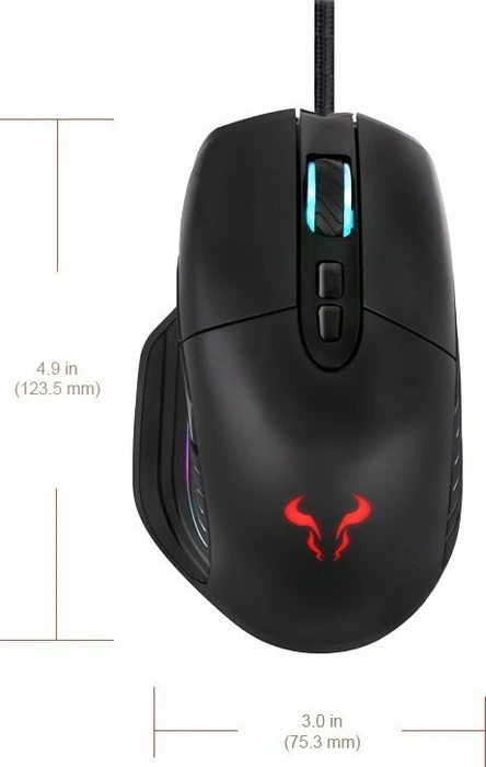 Riotoro Nadix RGB, schwarz, USB