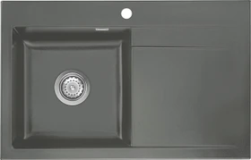 systemceram Stema 80 Einbau Becken links lava