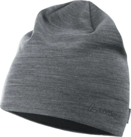 Löffler Artista Merino Wool Beanie grey melange